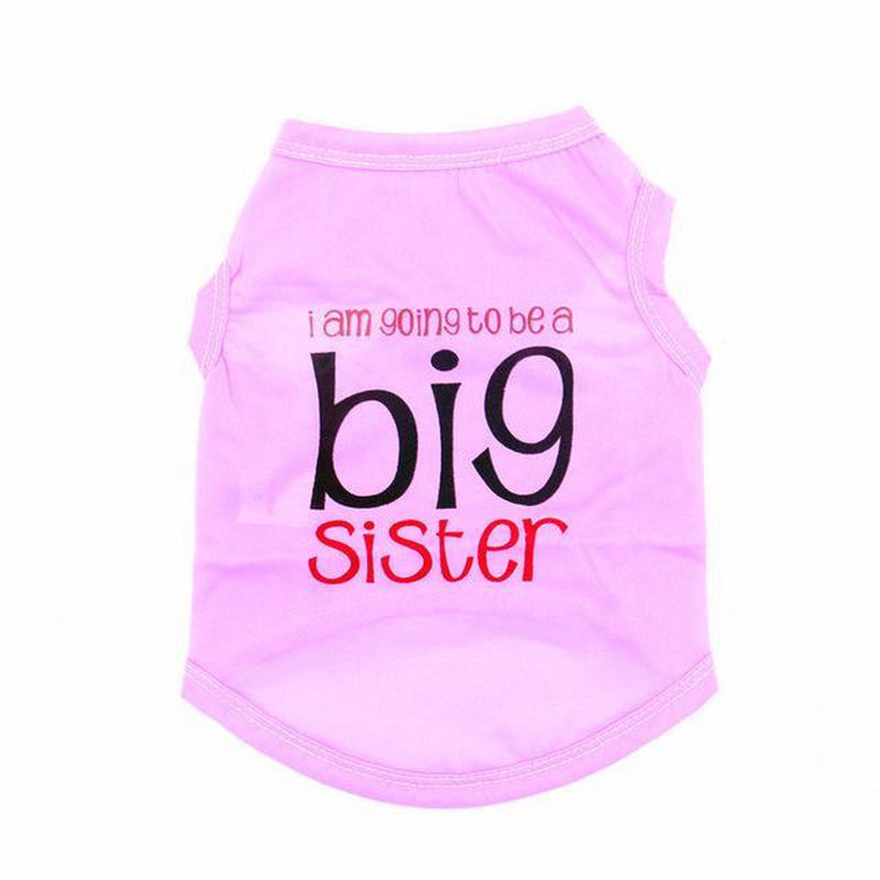 Pregnancy Announcement Dog Tank, Pet Clothes, Furbabeez, [tag]