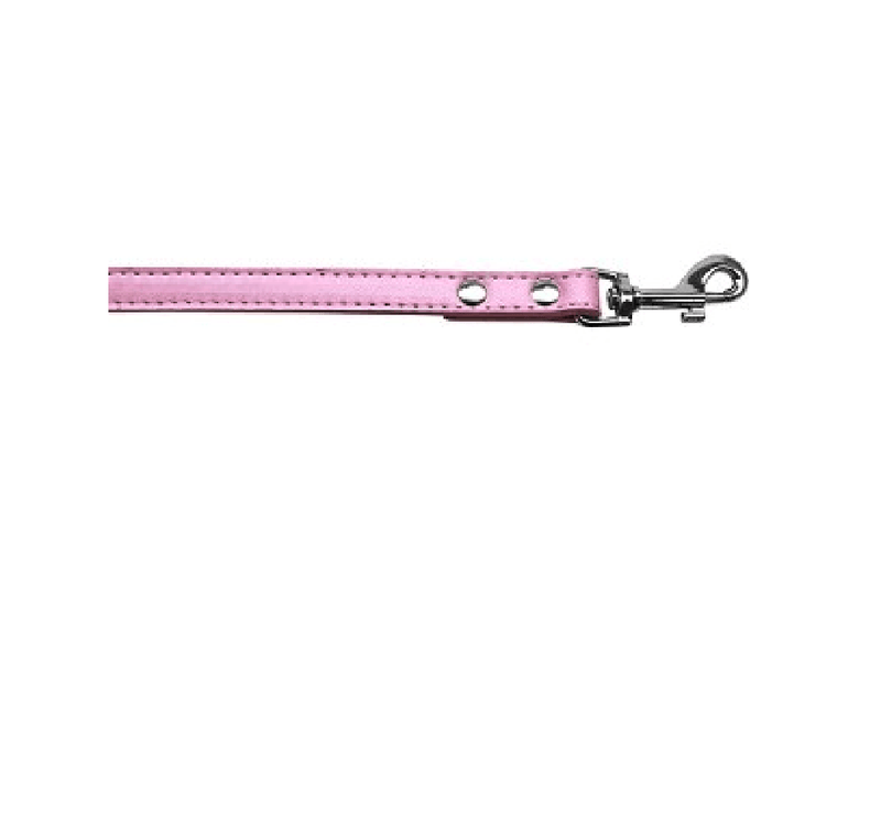 Premium Leather Dog Leash - Pale Pink, Collars and Leads, Furbabeez, [tag]