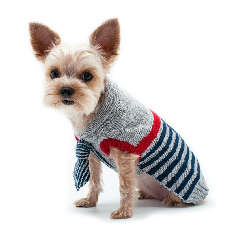 Preppy Necktie Sweater, Pet Clothes, Furbabeez, [tag]