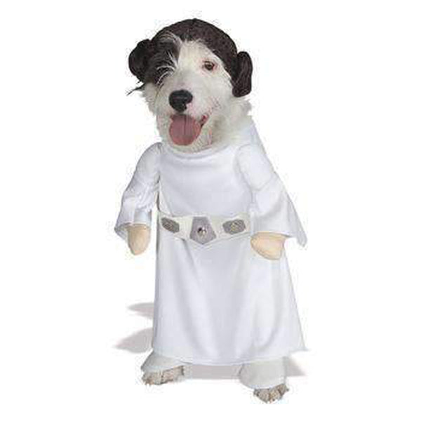 Star Wars Princess Leia Dog Halloween Costume, Pet Clothes, Furbabeez, [tag]