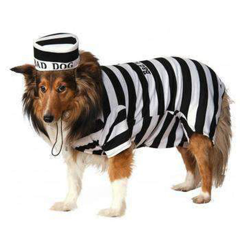 Prison Dog Halloween Costume, Pet Clothes, Furbabeez, [tag]