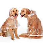 Big Dog Transparent Rain Poncho, Pet Clothes, Furbabeez, [tag]