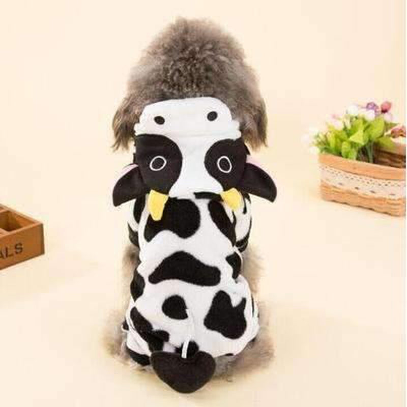 Cow Halloween Dog Costume, Pet Clothes, Furbabeez, [tag]