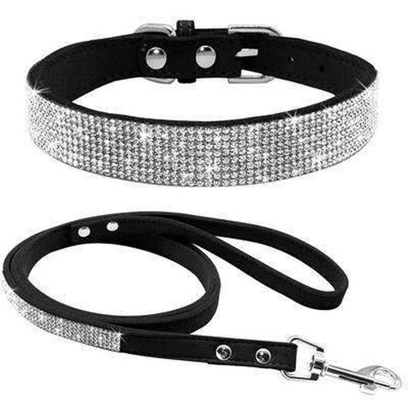 Bling Dog Collar Leash Set, Collars and Leads, Furbabeez, [tag]