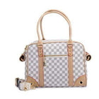 Designer Look Checkered Dog Carrier, Pet Accessories, Furbabeez, [tag]