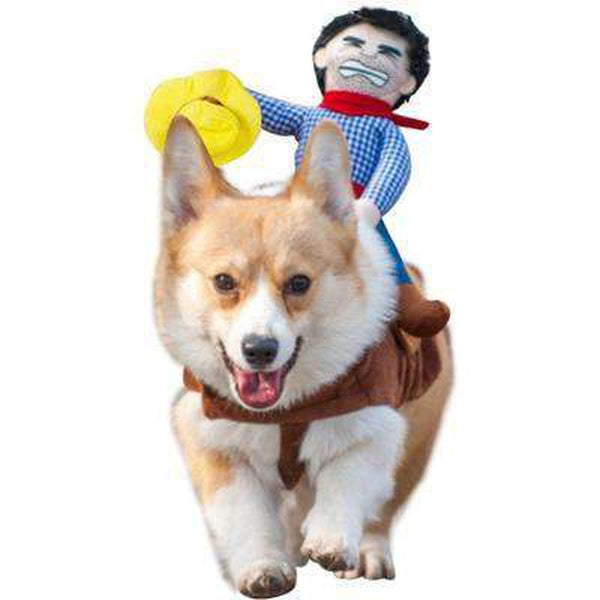 Cowboy Rider Dog Costume, Pet Clothes, Furbabeez, [tag]