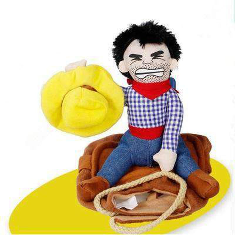 Cowboy Rider Dog Costume, Pet Clothes, Furbabeez, [tag]