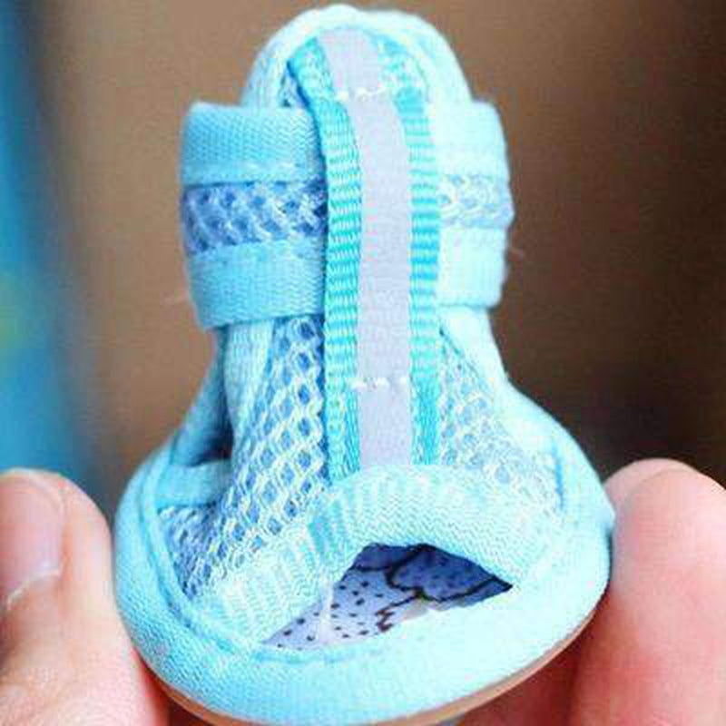 Dog Sandals - Mesh, Comfortable, Protect Paws, Pet Clothes, Furbabeez, [tag]