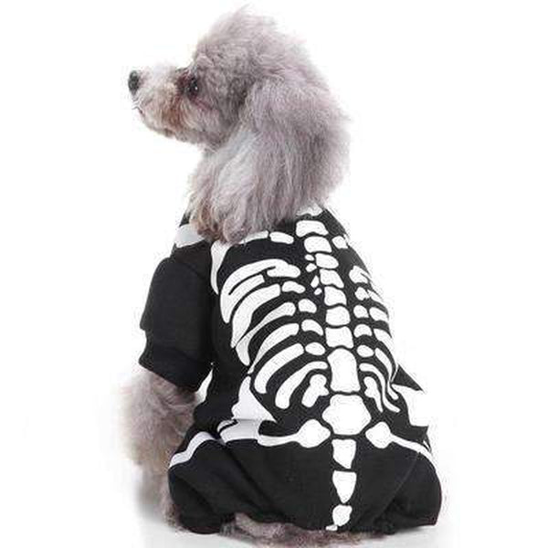 Skeleton Bones Dog Costume, Pet Clothes, Furbabeez, [tag]