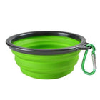 Folding Portable Silicone Dog Travel Food Water Bowl, Pet Bowls, Furbabeez, [tag]