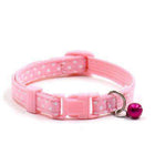 Polka Dot Cat Collar with Bell, Collars and Leads, Furbabeez, [tag]