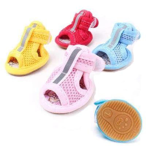 Dog Sandals - Mesh, Comfortable, Protect Paws, Pet Clothes, Furbabeez, [tag]