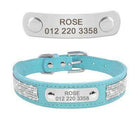 Rhinestone Engraved Dog Collar, Collars and Leads, Furbabeez, [tag]