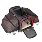 Airline Approved 2 Sided Expandable Pet Carrier, Pet Accessories, Furbabeez, [tag]