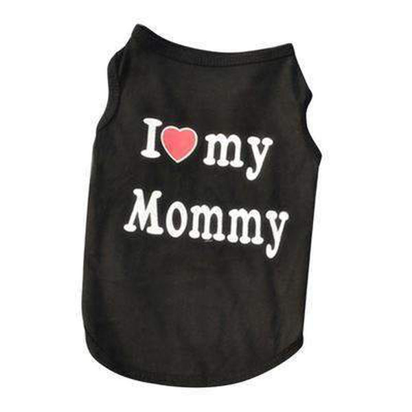 I Love Mommy Dog Tank, Pet Clothes, Furbabeez, [tag]