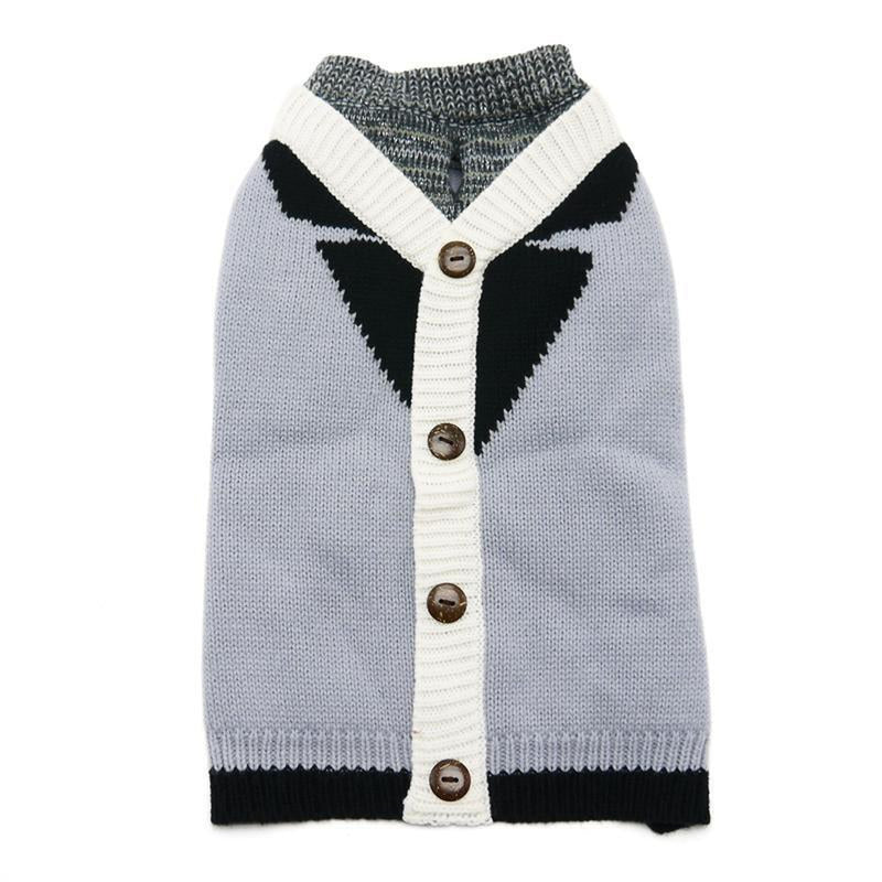 Professor Cardigan Dog Sweater, Pet Clothes, Furbabeez, [tag]