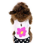 PuppyPAWer Flower N Dot Tank Top, Pet Clothes, Furbabeez, [tag]