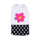 PuppyPAWer Flower N Dot Tank Top, Pet Clothes, Furbabeez, [tag]