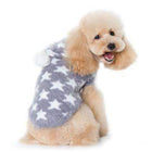 PuppyPAWer Star Hoodie Dog Sweater by Dogo - Gray, Pet Clothes, Furbabeez, [tag]