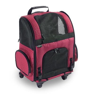 RC1000 Red Roller-Carrier for Pets up to 10 lbs. Pet Accessories Gen7Pets 