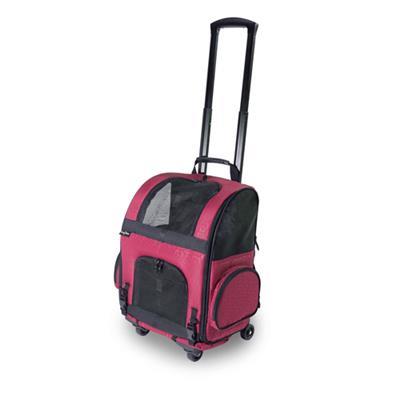 RC1000 Red Roller-Carrier for Pets up to 10 lbs. Pet Accessories Gen7Pets 