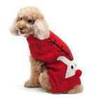 Red Nose Reindeer Dog Sweater, Pet Clothes, Furbabeez, [tag]