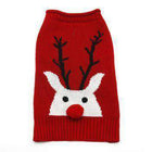 Red Nose Reindeer Dog Sweater, Pet Clothes, Furbabeez, [tag]