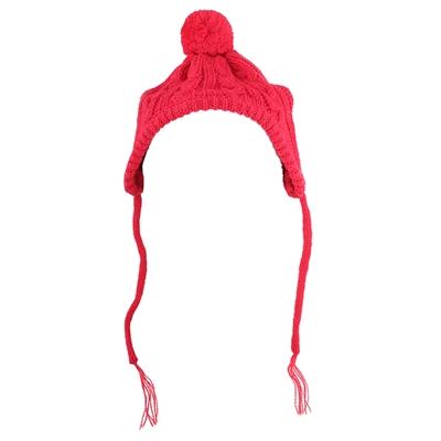 Red Toboggan Wool Beanie Dog Hat Pet Accessories Worthy Dog 