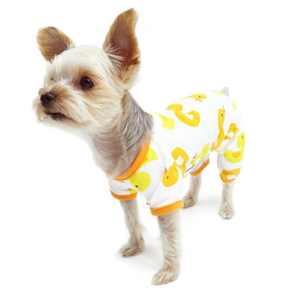 Rubber Ducky Dog Pajamas, Pet Clothes, Furbabeez, [tag]