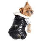 Ruffin It Snowsuit - Black and Gray, Pet Clothes, Furbabeez, [tag]
