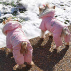 Ruffin It Snowsuit - Pink, Pet Clothes, Furbabeez, [tag]