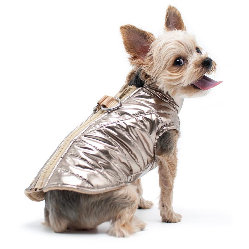 Runner Dog Coat - Gold Pet Clothes DOGO 