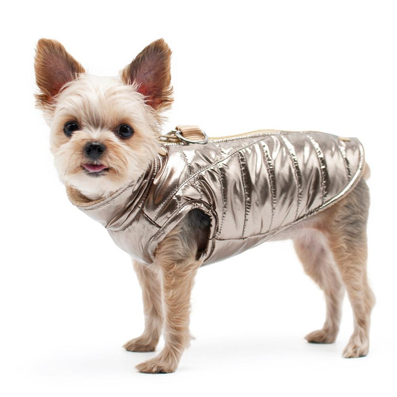 Runner Dog Coat - Gold Pet Clothes DOGO 