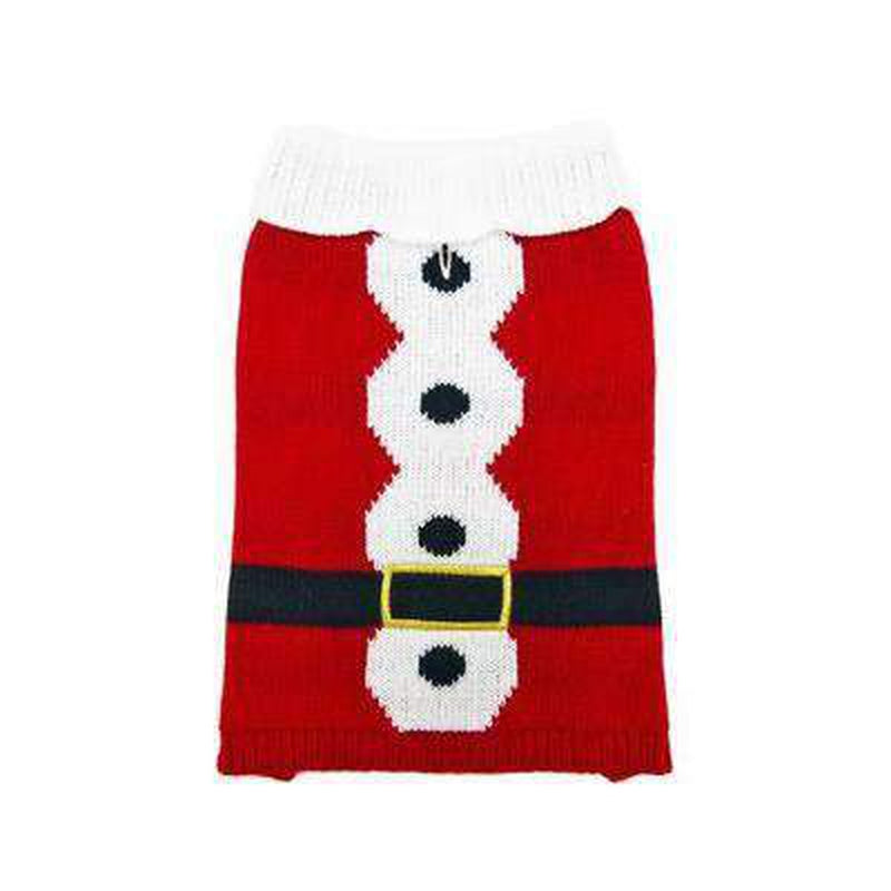 Santa Dog Sweater, Pet Clothes, Furbabeez, [tag]