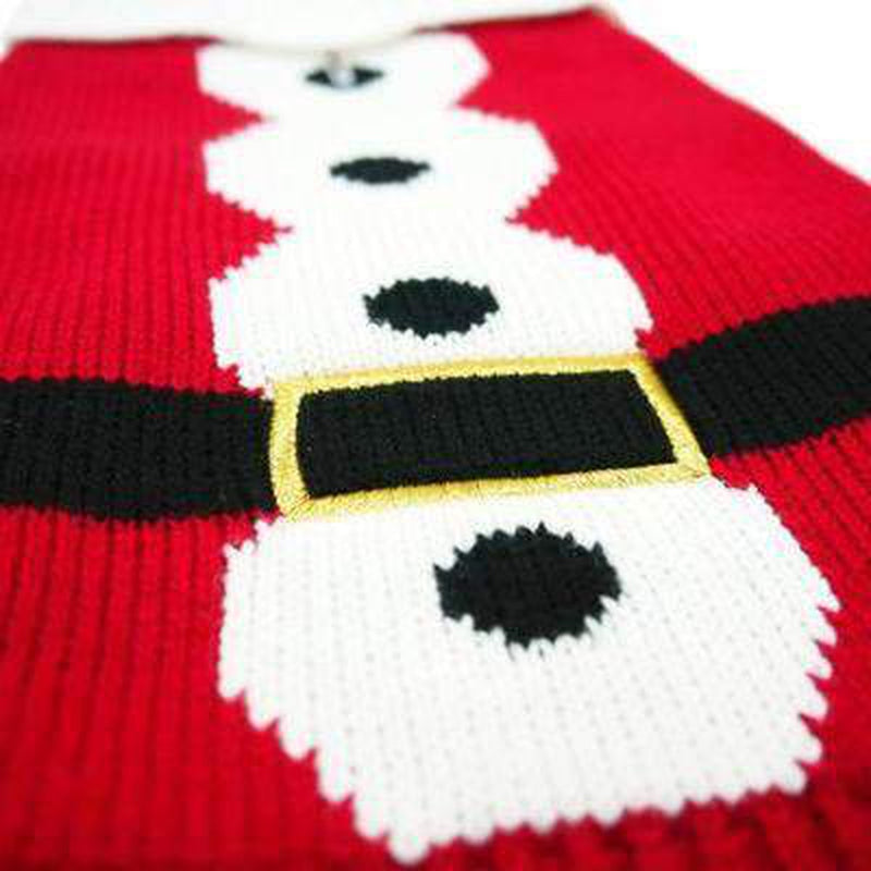 Santa Dog Sweater, Pet Clothes, Furbabeez, [tag]