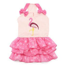 Sequin Flamingo Dog Dress, Pet Clothes, Furbabeez, [tag]