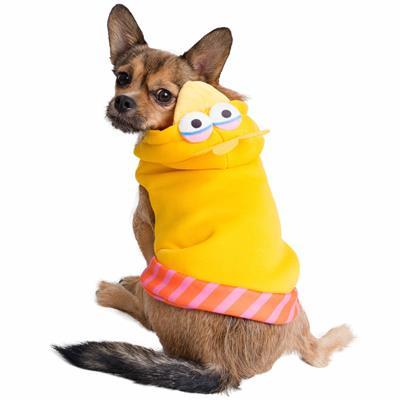 Sesame Street Big Bird Pet Hoodie Costume Pet Clothes Pet Krewe 