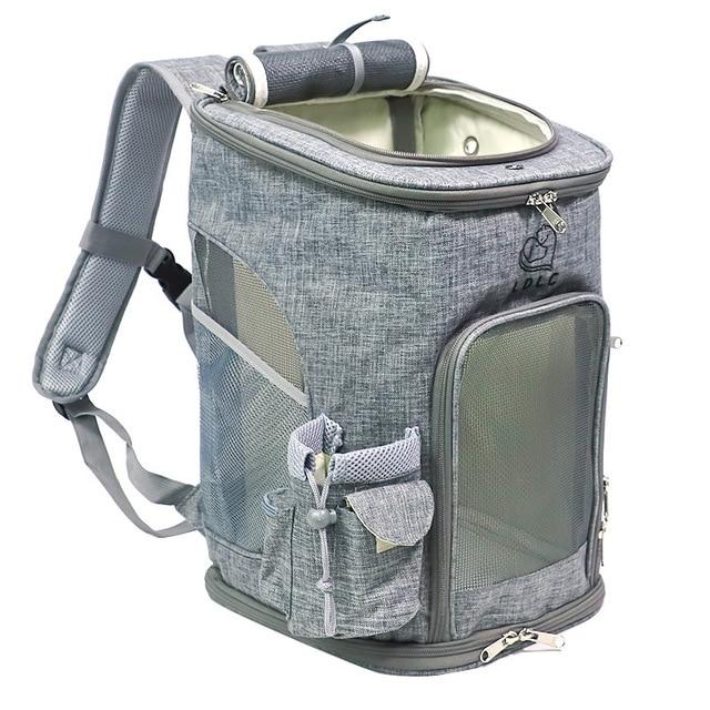 Shoulder Backpack Pet Carrier Pet Accessories Oberlo Gray 