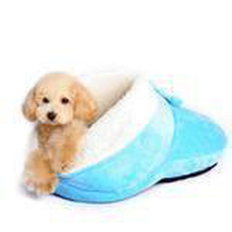 Slipper Dog Bed By Dogo - Blue, Pet Bed, Furbabeez, [tag]