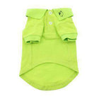 Solid Dog Polo - Green Flash, Pet Clothes, Furbabeez, [tag]