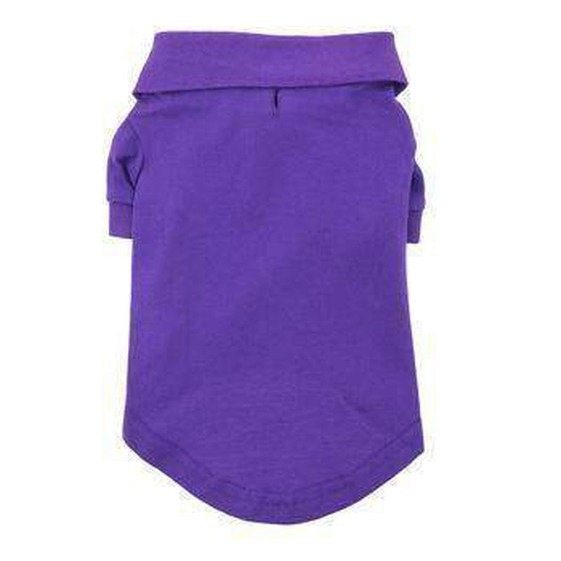 Solid Dog Polo - Ultra Violet, Pet Clothes, Furbabeez, [tag]