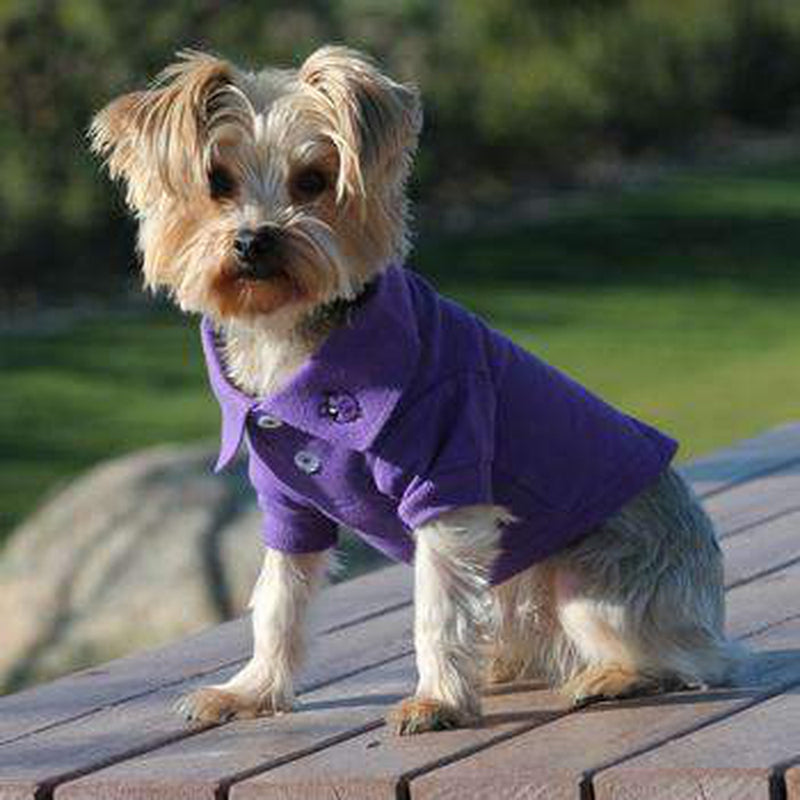 Solid Dog Polo - Ultra Violet, Pet Clothes, Furbabeez, [tag]