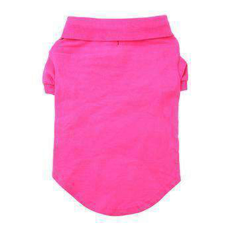 Solid Dog Polos - Raspberry Sorbet, Pet Clothes, Furbabeez, [tag]