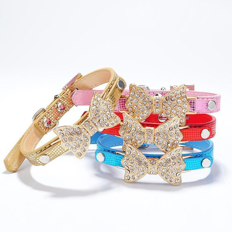 Sparkle Bow Cat Collar, Collars and Leads, Furbabeez, [tag]