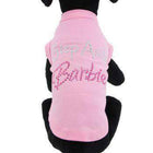 Step Aside Barbie Dog T-Shirt - Light Pink, Pet Clothes, Furbabeez, [tag]