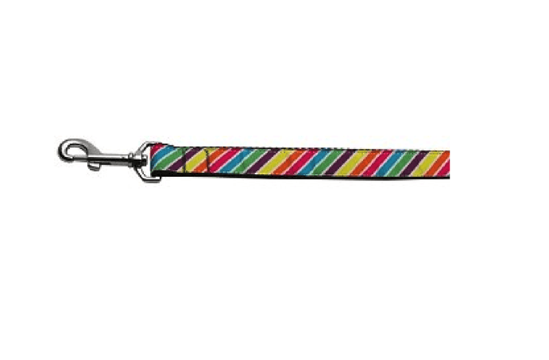 Striped Rainbow Dog Collar & Leash, Collars and Leads, Furbabeez, [tag]
