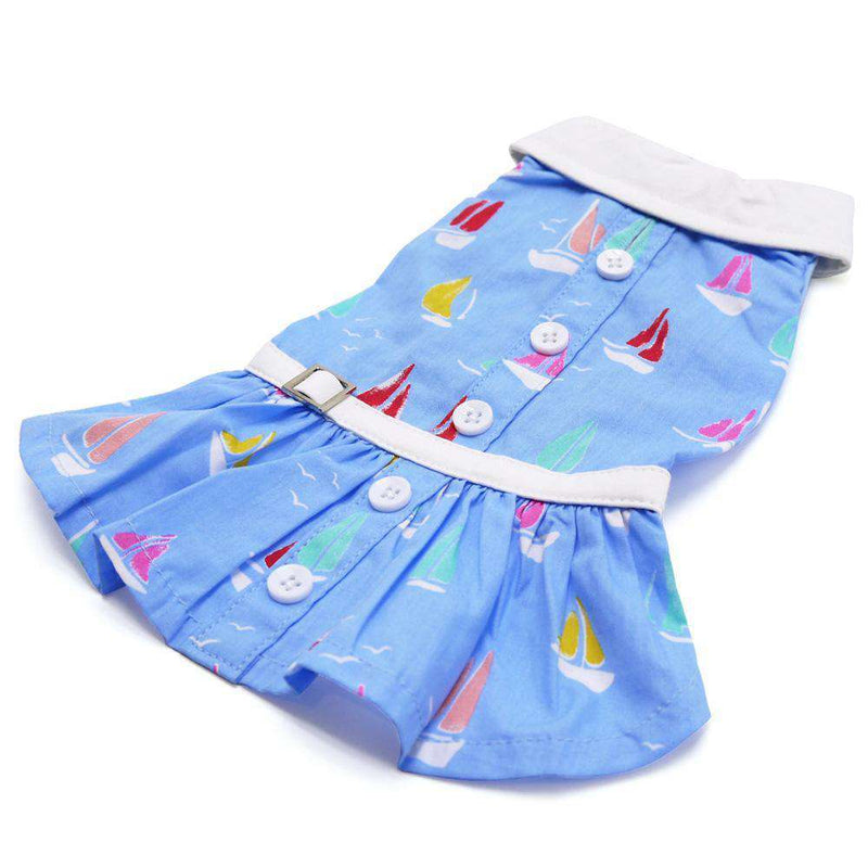 Summer Beach Dog Dress, Pet Clothes, Furbabeez, [tag]