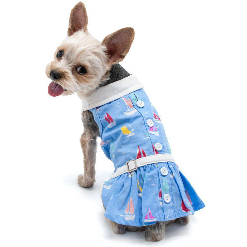 Summer Beach Dog Dress, Pet Clothes, Furbabeez, [tag]