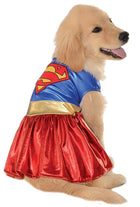 Supergirl Dog Halloween Costume, Pet Clothes, Furbabeez, [tag]