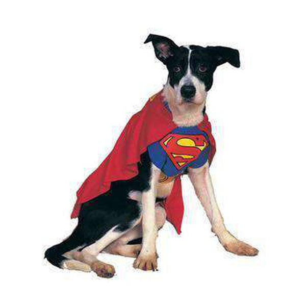 Superman Dog Halloween Costume, Pet Clothes, Furbabeez, [tag]